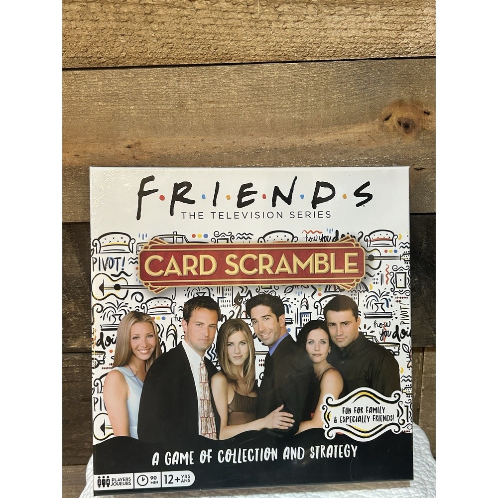 FRIENDS‎ TV Show Card Scramble Board Game, Fun Family Game New - Factory Sealed